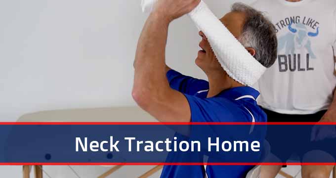 neck traction home