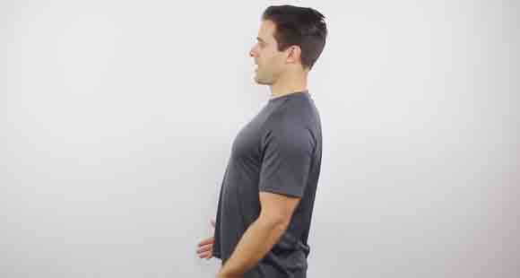 Flattening Your Back When Standing Up